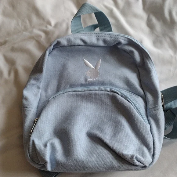 PacSun Bags Baby Blue Playboy Mini Backpack Poshmark